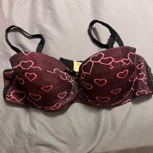 Super Cute Heart Patterned Bra 💗